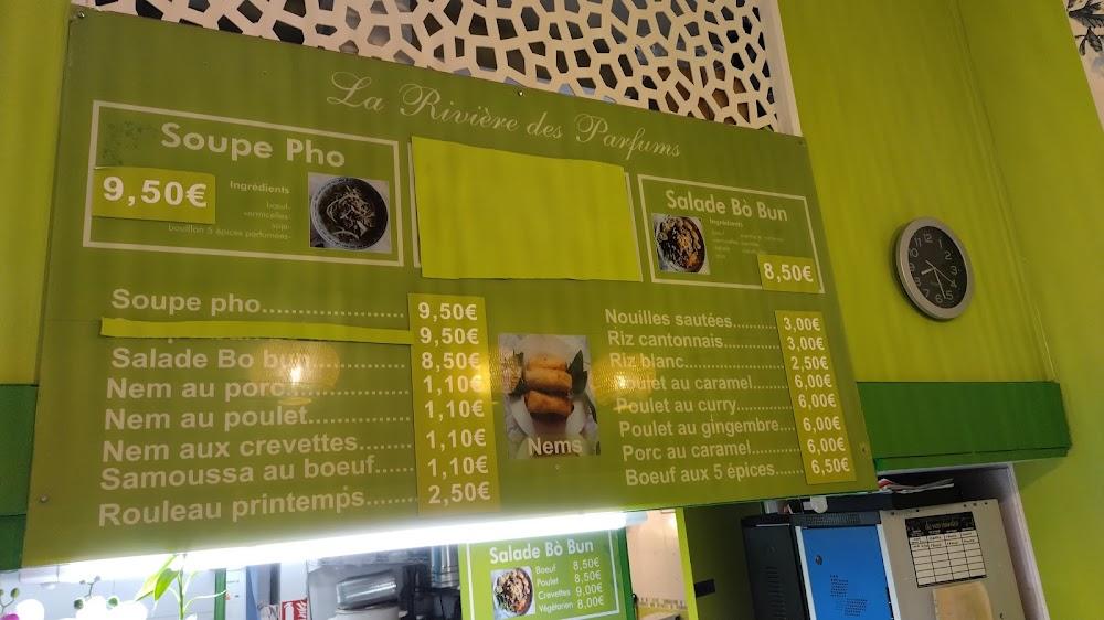 Fast-food La Rivière des Parfums - Menu Image 1